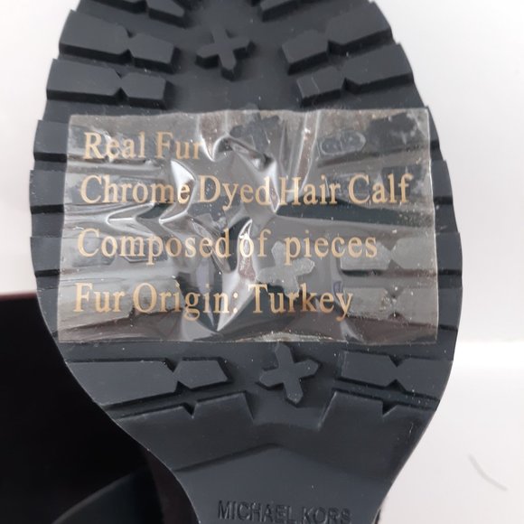 Marc Jacobs Chrome Dyed Calf Hair High Wedge Ankle Booties - Picture 6 of 6